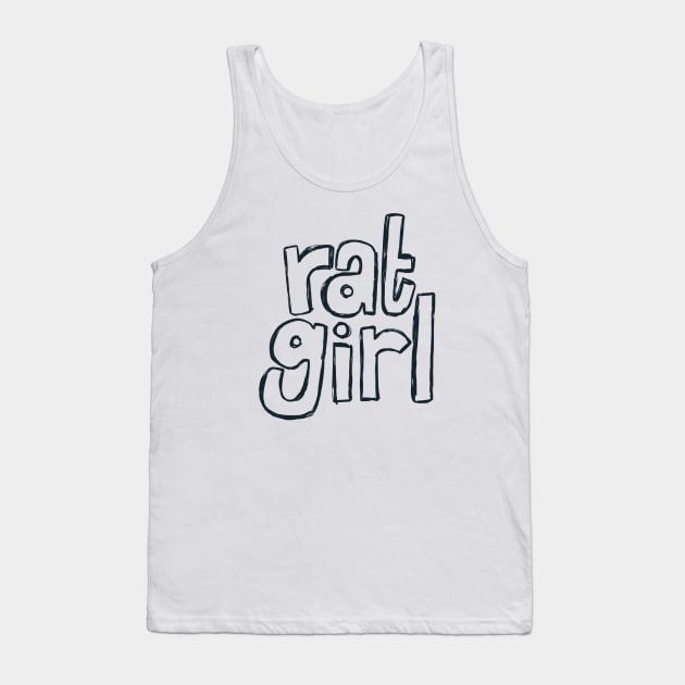 Rat Girl Tank Top by Krumla